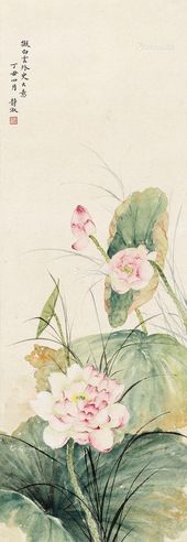 潘静淑 青莲初绽