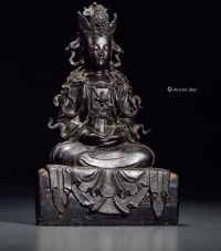元-明 铜观音菩萨坐像