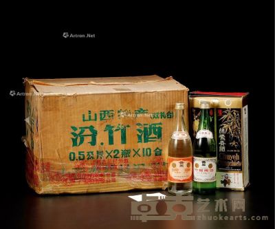 1986年汾竹酒（原箱） 