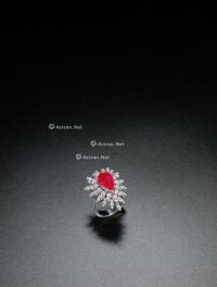 1960年制 红宝石钻石戒指