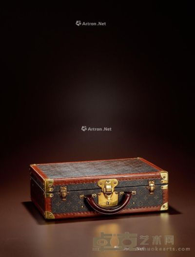 1970年制 路易威登Louis Vuitton手提公文箱 长45cm；宽30cm；高11cm