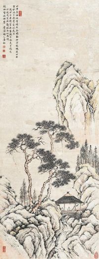 潘和 山水