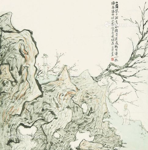 金心明 山水