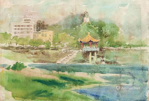 郑震 水彩