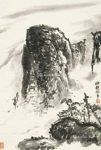 孔仲起 山水