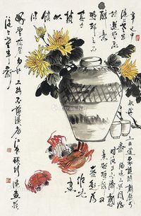 钱行健 花卉