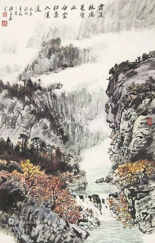 杜高杰 山水