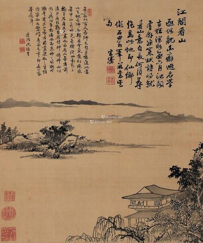 沈宗骞 山水