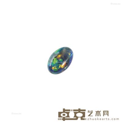 天然黑蛋白裸石 --