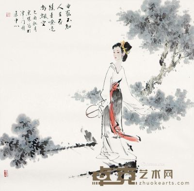肖惠珠 仕女 64×68cm