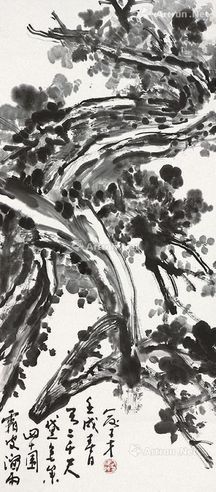 俞子才 松柏
