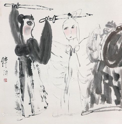韩羽 戏剧人物