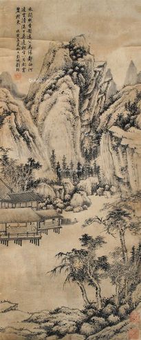 刘珏  山水