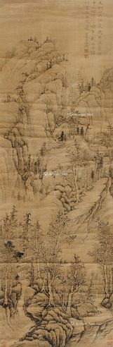 倪瓒  山水