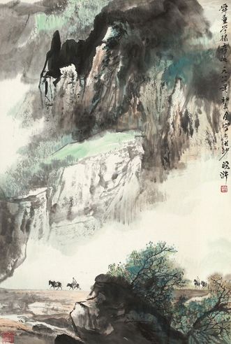 曾晓浒 山水