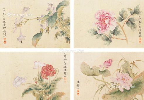 潘静淑 花卉