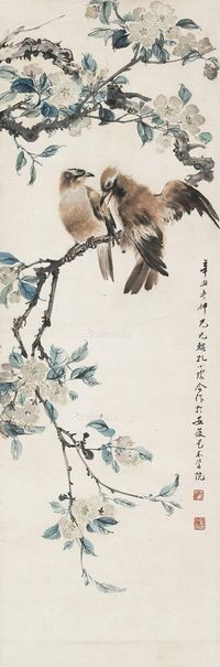 孔小瑜 花鸟