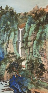 谢稚柳 山水