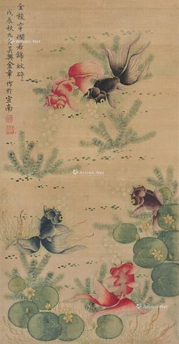 金章 金鱼图