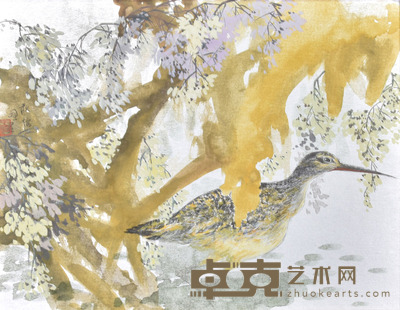 明明 秋棲 32×42cm 约1.2平尺