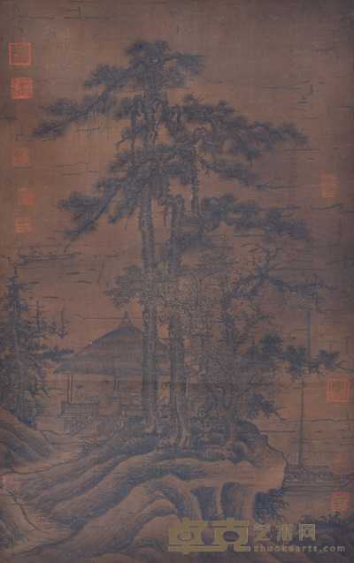 李成 山水 57×36cm 约1.8平尺