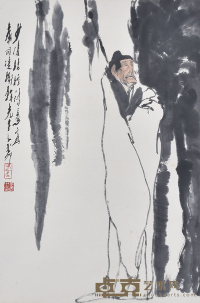 王子武 人物 70×47cm 约3.0平尺