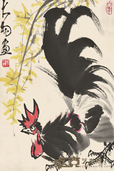 陈大羽 大吉图 68×46cm 约2.8平尺