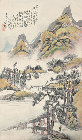 刘雪章 山水