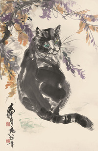 黄胄 猫