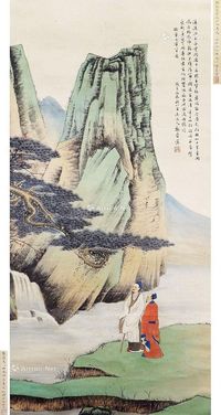 黎简 山水人物