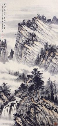 黄君璧 山水