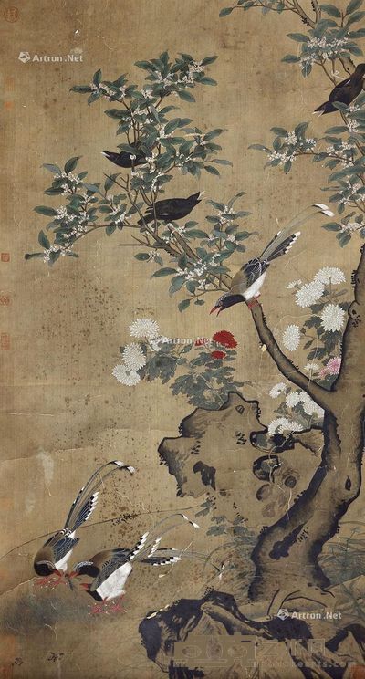 佚名 七喜图 160×86cm