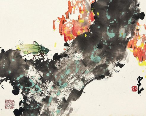 赵少昂 秋思