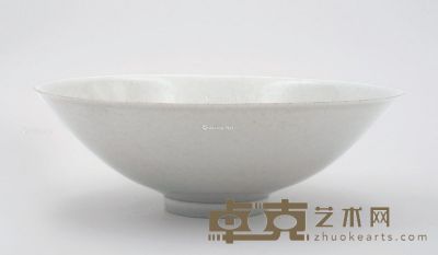 明以前 影青划螭龙碗 直径20.5cm