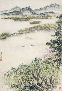 陶一清 山水