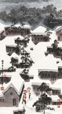 徐希 瑞雪图