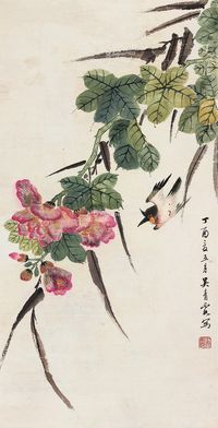 吴青霞 芙蓉雁归来