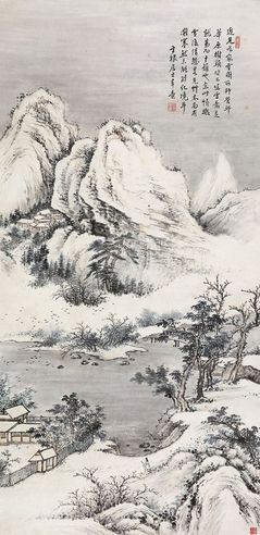 楼辛壶 初雪