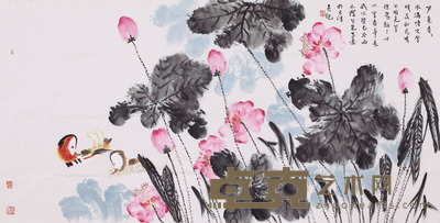 白光 花鸟 68cm×136cm 约8.3 平尺