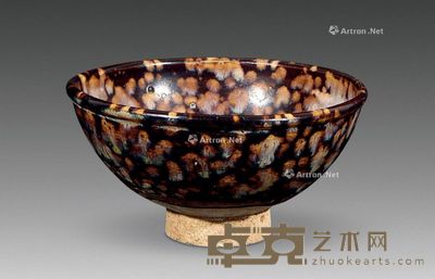 明早 吉州窑鹧鸪斑碗 （一件） 径14.5cm