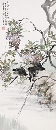 陈声远 花鸟