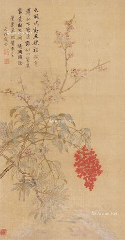 潘恭寿 花卉