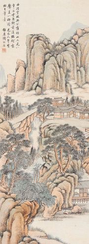 陶绍源 元人笔意图