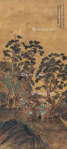 盛懋 山水