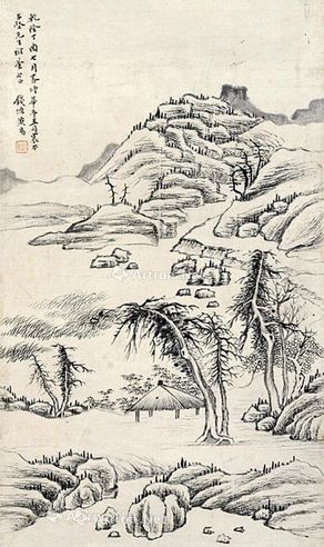 黄易 山水