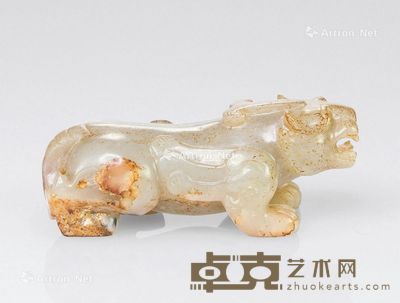汉代 辟邪兽 长8.5cm