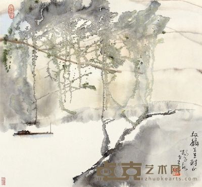 杨正新 归舟 48×50cm