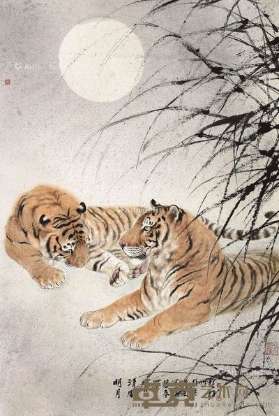 方楚雄 明月清风 103×69cm