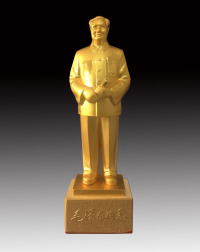 毛泽东纪念立体全身金像