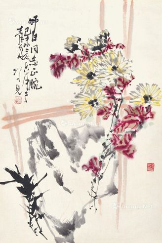 冯凭 花鸟